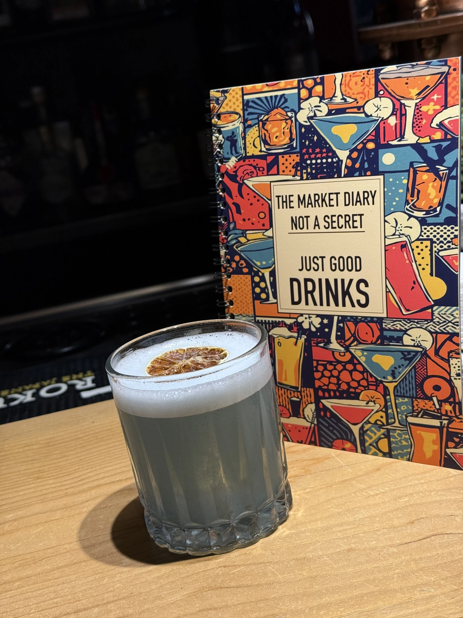 The Market Diary — not a secret, just good drinks